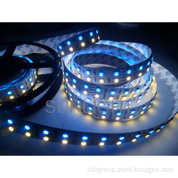 Double-line 5050 SMD RGB+White LED strip